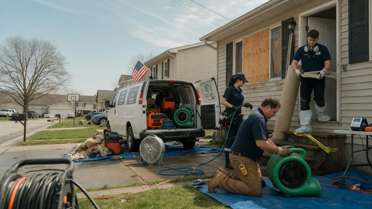 Water Damage Restoration in Gilbert, MN near me